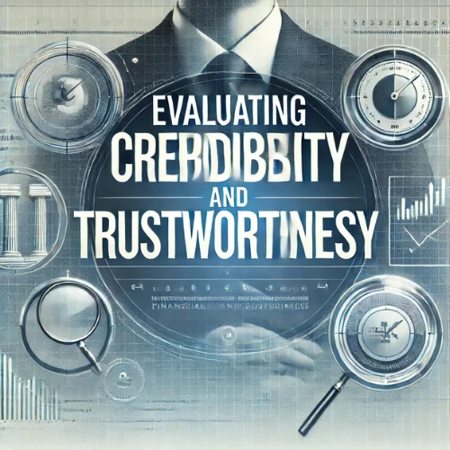 Evaluating Credibility and Trustworthiness