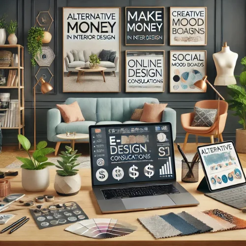 Alternative Ways to Make Money in Interior Design