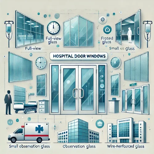 Types of Windows Used in Hospital Doors