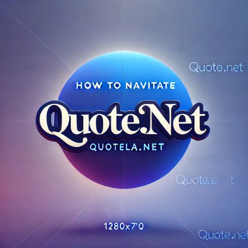 How to Navigate Quotela.net